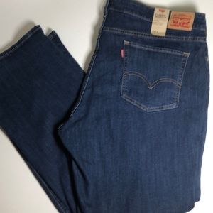 Levis Classic Bootcut Jeans size 24W dark wash NWT
